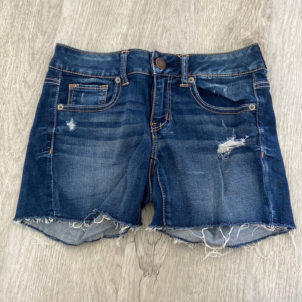 American eagle jean shorts size 2